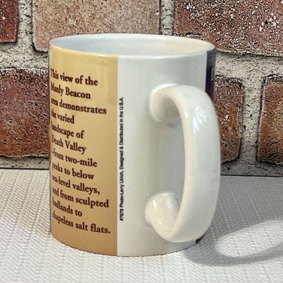 Death Valley National Park Ceramic Coffee Mug 16 oz Multi Manly Beacon Badlands - Picture 9 of 13